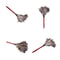 Ostrich Natural Feather Duster Brush with Wood Handle for Anti-static Household and Car Dust Cleaning Tool