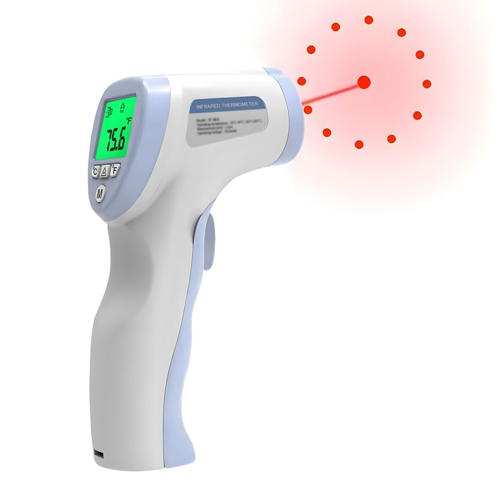 High Temperature Meter Probe Noncontact Infrared Laser Thermometer For Industrial Use 2