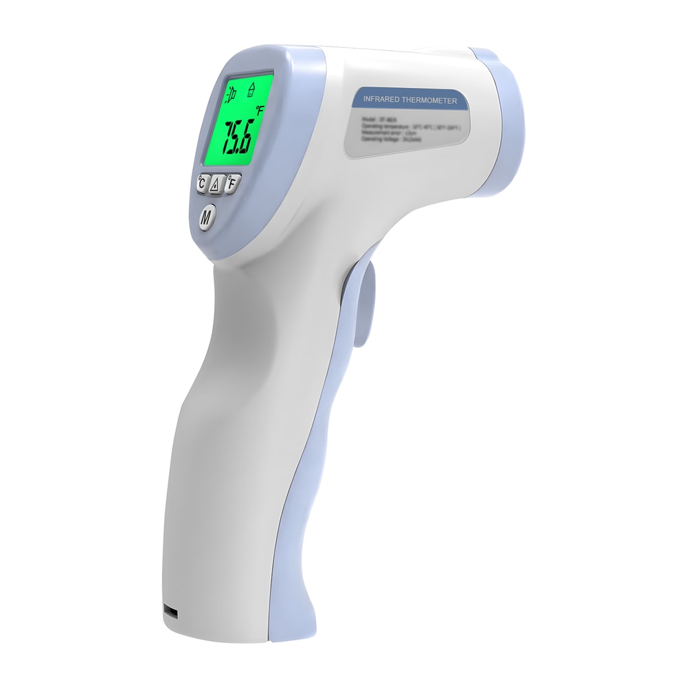 High Temperature Meter Probe Noncontact Infrared Laser Thermometer For Industrial Use 0
