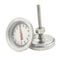 Kitchen Round Meat Thermometer Durable Stainless Steel Food Dial Multifunction Mechanical Read Ther 1