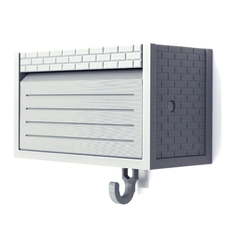 Multifunctional Funny Wall Mount Key Rack Creative Car Garage Key Holder With Opening Door 3