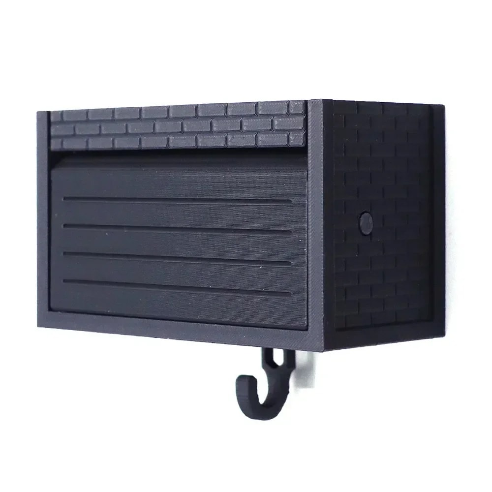 Multifunctional Funny Wall Mount Key Rack Creative Car Garage Key Holder With Opening Door 6