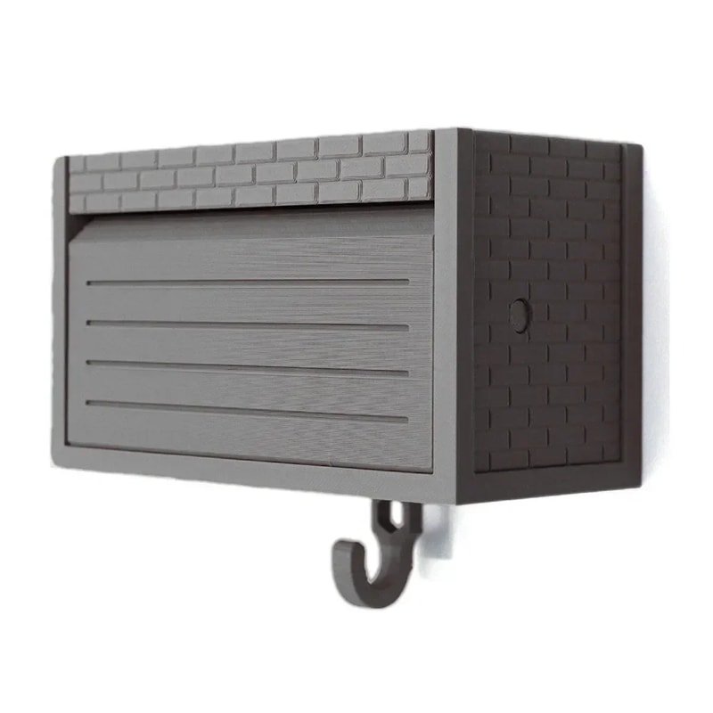 Multifunctional Funny Wall Mount Key Rack Creative Car Garage Key Holder With Opening Door 13