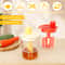 Manual Mixing Cup, Egg Liquid Mixing Bottle, Kitchen Tool for Sauces and Salad Dressings