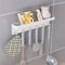 Wall Mounted Key Holder, Mail Shelf Organizer with Hooks for Kitchen and Bathroom Storage