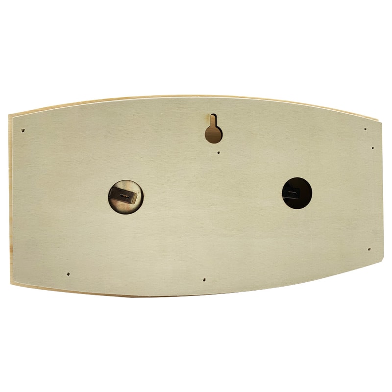 Wooden Sauna Thermometer, Weat Box Accessories, Humidity Meter for Sauna