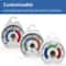 Stainless Steel Mini Refrigerator Thermometer High Accuracy Dial Temperature Sensor For Freezer Ref 2