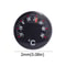 Practical Mini Circular Thermometer Plastic Waterproof Dial Thermometer for Office with High Accuracy Scale Measurement