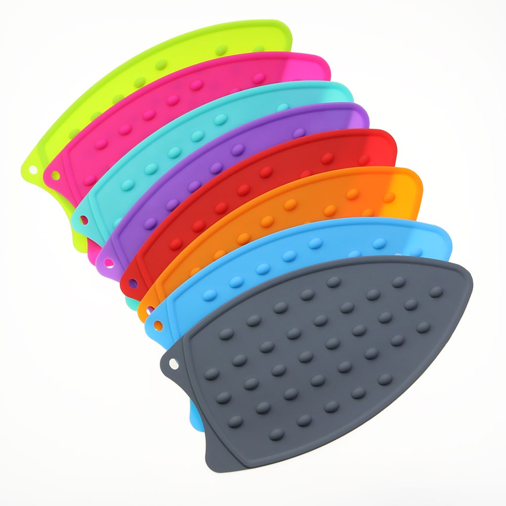 JCD Foldable Ironing Mat Heat Resistant Silicone Iron Rest Stand Nonslip Insulation Pad Covers 4