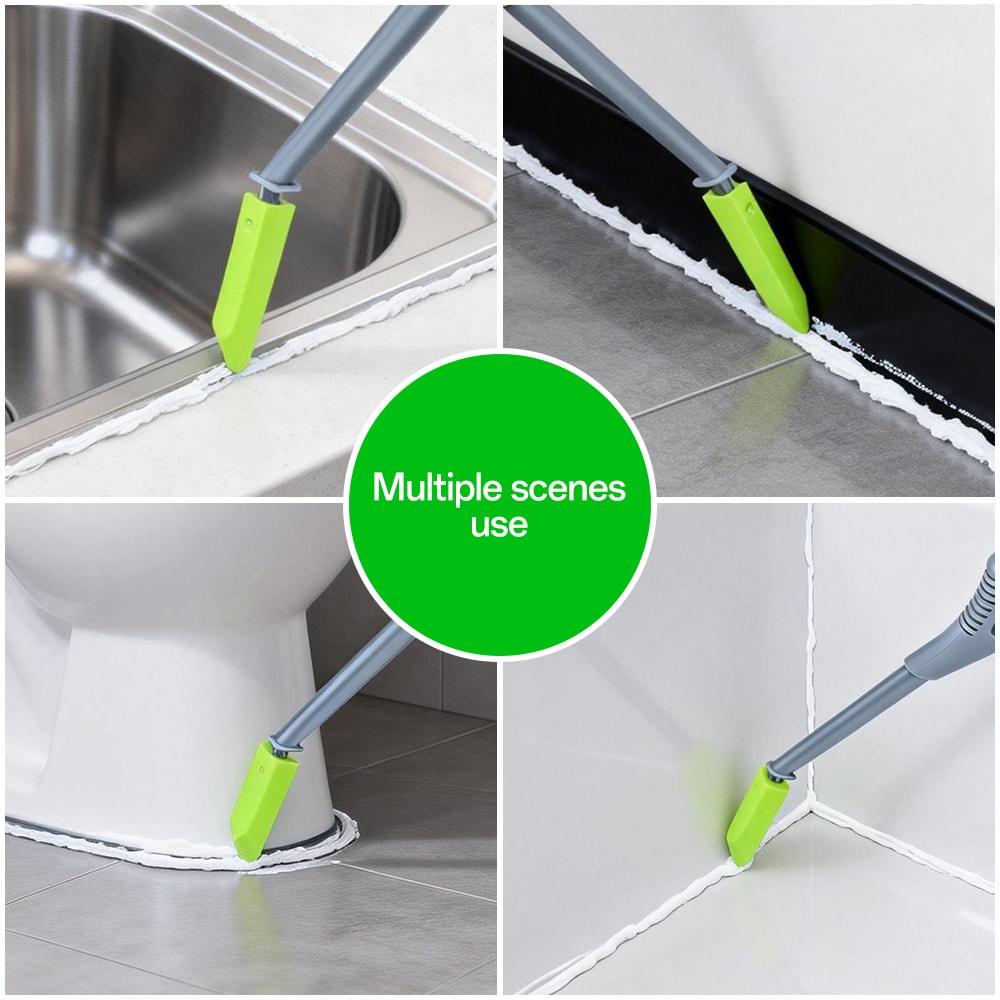 Silicone Caulking Tools Glass Glue Scraper Multiangle Grout Kit For Tile Window Sink And Floor Gap 4