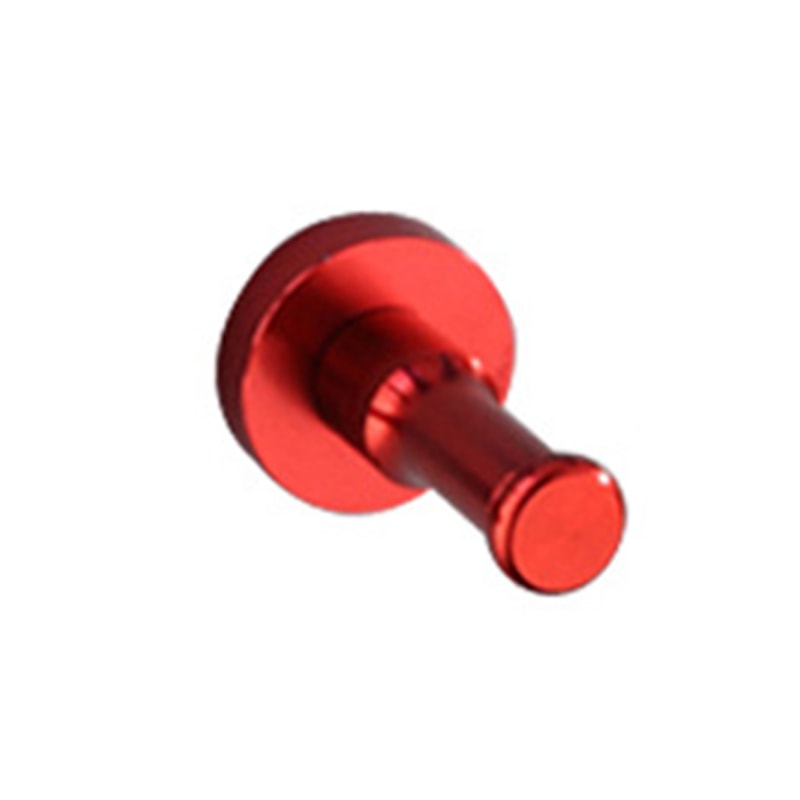 Colorful Decorative Wall Hanger For Clothes Keys Towels Bathroom Kitchen Metal Aluminum Drilling Wa 11