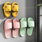 Wall Mounted Ushaped Slipper Rack Bathroom Storage Sandal Holder For Toilet Drainage 1