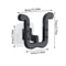 Wall Mounted Ushaped Slipper Rack Bathroom Storage Sandal Holder For Toilet Drainage 3