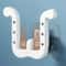 Wall Mounted Ushaped Slipper Rack Bathroom Storage Sandal Holder For Toilet Drainage 4