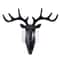 Wall Hanging Hook With Vintage Deer Antlers For Scarf Clothes And Key Storage 4