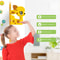Cartoon Height Stickers for Baby, Removable Measuring Ruler for Children's Wall
