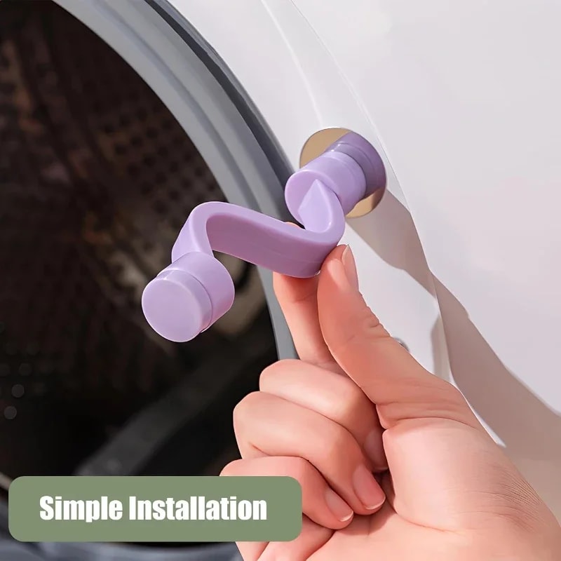 Front Load Washer Door Prop and Stopper, Magnetic Washing Machine Door Holder, Removable Washer Door Stopper