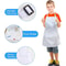 Children Chef Apron For Kitchen Boys Girls Baby Pinafore Hat Sets Perfect For Kitchen Craft Cooking 1
