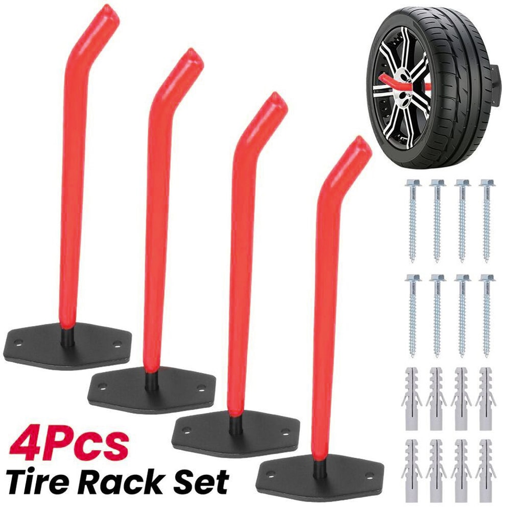 Heavy Duty Wall Mount Antislip Storage Hook Kitchen Organizer For Chairs Car Tires Ladders 1