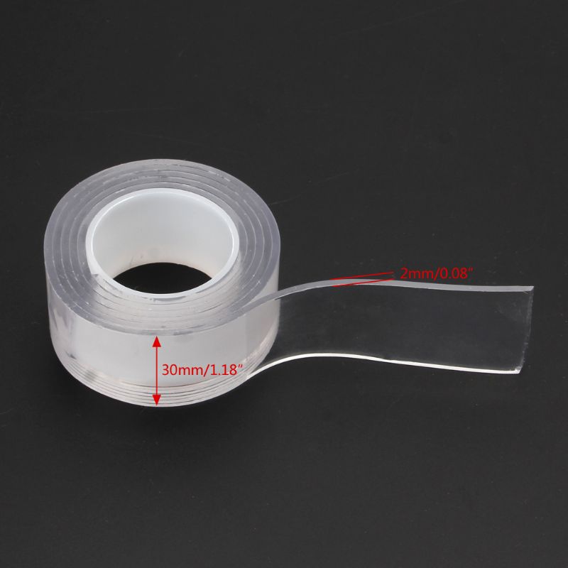 Reusable Adhesive Silicone Tape, Universal Anti-Slip Double-Sided Wall Stickers, Versatile Sticky Tape