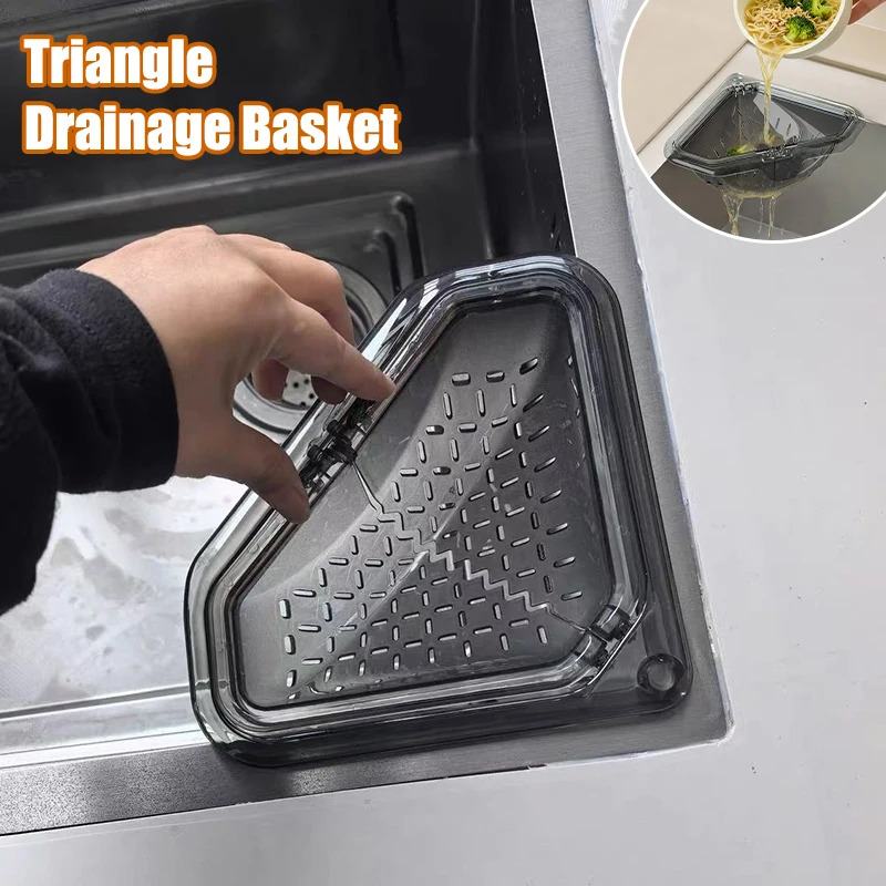 Separate Antileak Sink Drain Basket Removable Bottom Cover Easy Cleaning Kitchen Sink Strainer 1