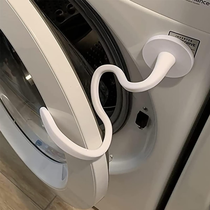 Magnetic Washing Machine Door Holder, Silicone Washer Door Prop, Keep Door Open for Home Use
