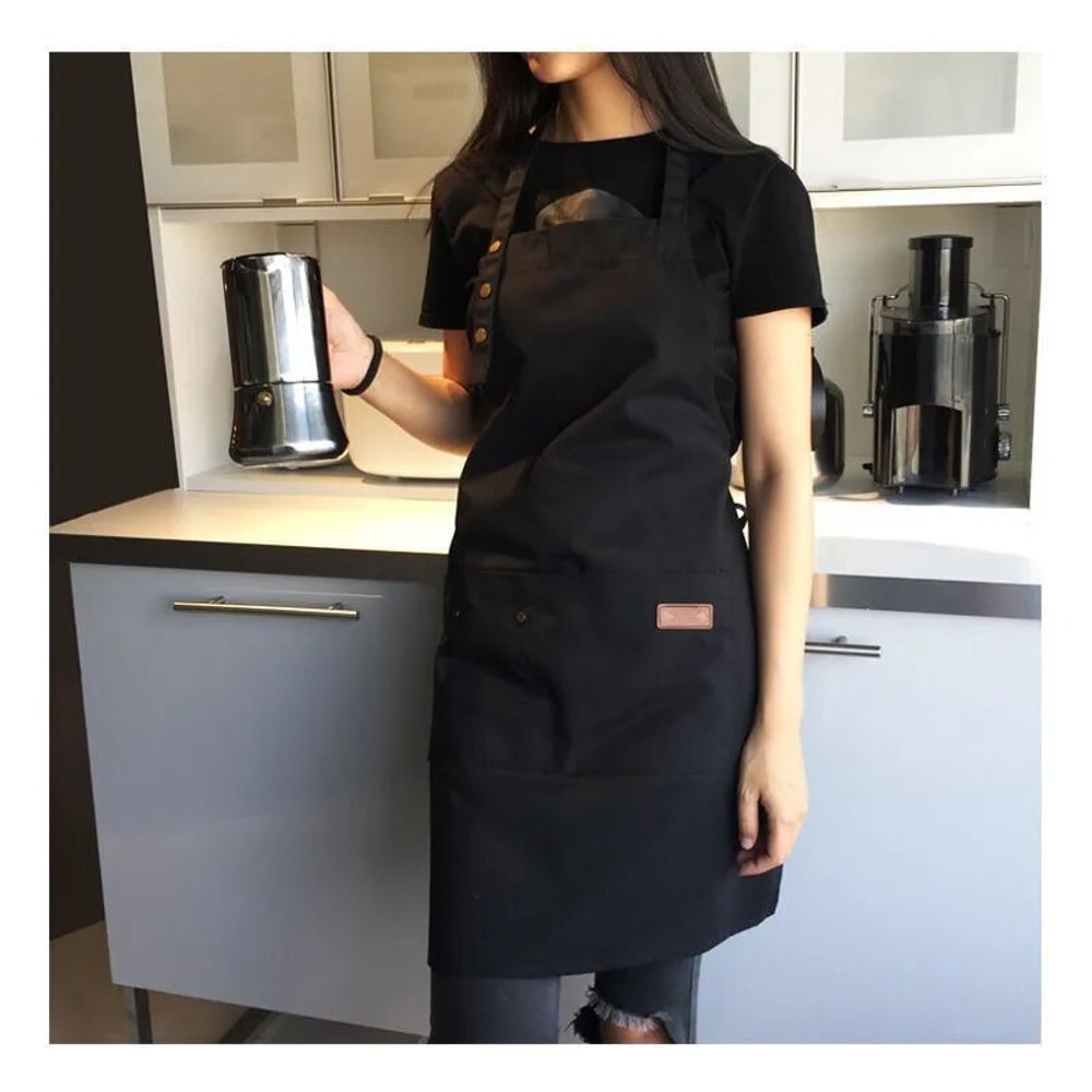 Kitchen Aprons For Women And Men Chef Work Apron For Grill Restaurant Bar Shop Cafes And Beauty Nai 3