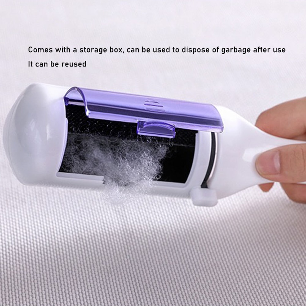 Clothes Lint Remover Electrostatic Brush, Portable Coat Sweater Lint Removal Tool, Pet Sticky Lint Remover