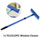 Telescopic Window Glass Cleaner Wiper Long Handle Sponge Brush Squeegee Mop Tool 1