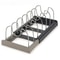 Kitchen Cabinet Organizers for Pots and Pans, Expandable Stainless Steel Storage Rack, Cutting Board Drying Cookware