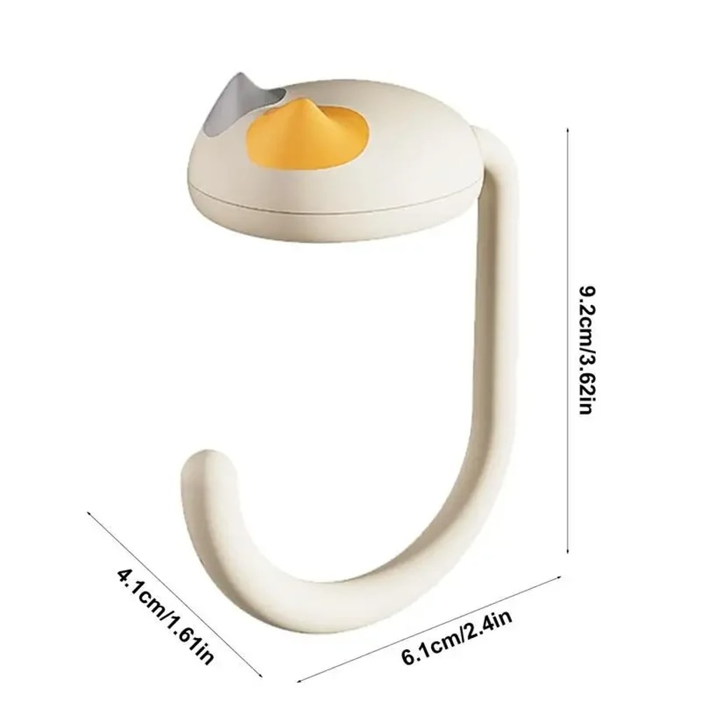 Cute Cat Tail Purse Hook Portable Multifunctional Table Purse Bag Hooks For Home And School SpaceSa 5