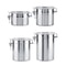 Stainless Steel Coffee Container Vacuum Sealed Coffee Beans Storage Jar Kitchen Storage Option 0