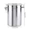 Stainless Steel Coffee Container Vacuum Sealed Coffee Beans Storage Jar Kitchen Storage Option 9