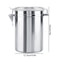 Stainless Steel Coffee Container Vacuum Sealed Coffee Beans Storage Jar Kitchen Storage Option 9