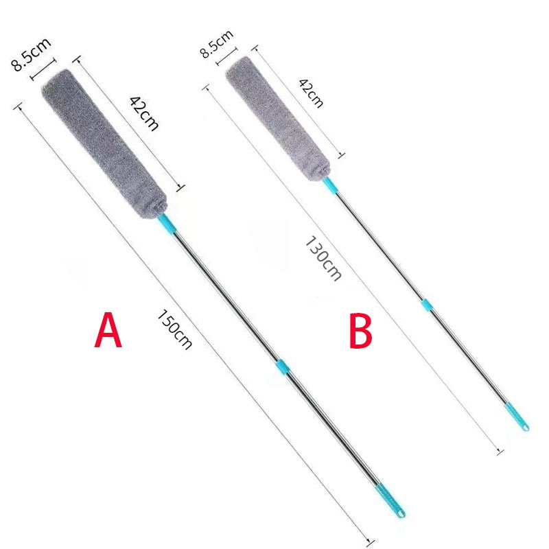 Household Microfiber Cleaning Mop Long Handle Duster Brush For Gap Dust Bedside Sofa Cleaner 6