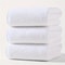 Large Bath Towels Set Grey Coral Velvet Soft Quick Dry Bathroom Towel