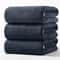Large Bath Towels Set Grey Coral Velvet Soft Quick Dry Bathroom Towel