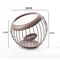 Coffee Capsule Holder Iron Hollow, Multifunctional Fruit Snack Storage Rack for Desktop