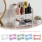 Multifunctional Plastic Shelf Organizer For Makeup Skincare Office Kitchen Bedroom And Bathroom 1
