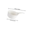 Plastic Water Ladle, Household Kitchen Bath Multipurpose Water Scoop, Comfortable Grip, Convenient Hanging Design