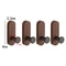 Coat Hook, Wall-mounted Hook, Solid Wood Handle Clothes Hook, Pebble Shape Door Clothes Hanger, Punch-free Cabinet Door