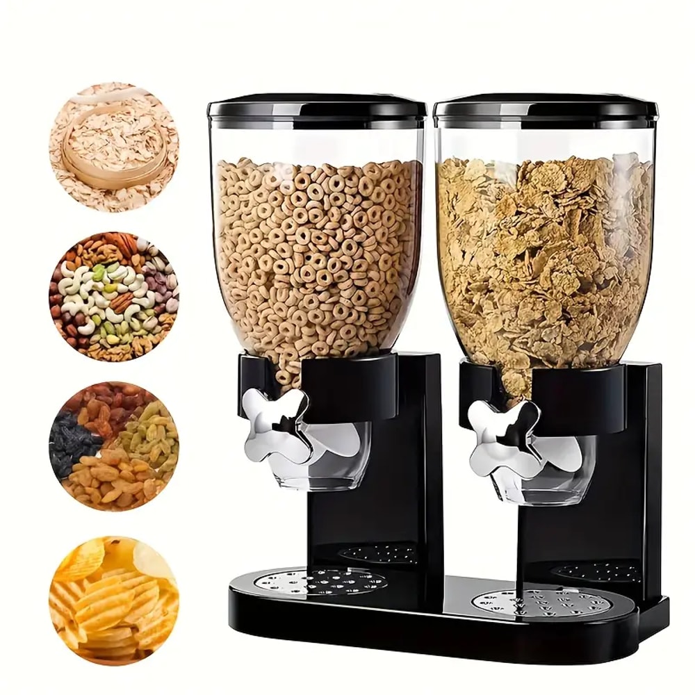 Large Capacity Control Grain Dispenser With Adjustable Portion Control For MessFree Operation 2