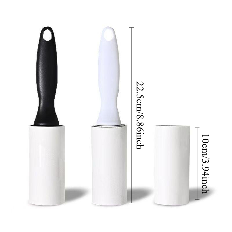 Reusable Clothes Lint Remover Dust Removal Roller, Adhesive Tear Type Sticky Roller Brush