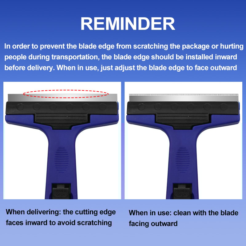 Razor Window Scraper Blade For Coralline Calcified Cleaning Fish Tanks Glass Floors 3