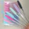 Crystal Silicone Eyelash Brush, Lash Makeup Brushes, Eyebrow Comb, Eyelash Extension Spoolie Microbrush