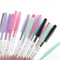 Crystal Silicone Eyelash Brush, Lash Makeup Brushes, Eyebrow Comb, Eyelash Extension Spoolie Microbrush