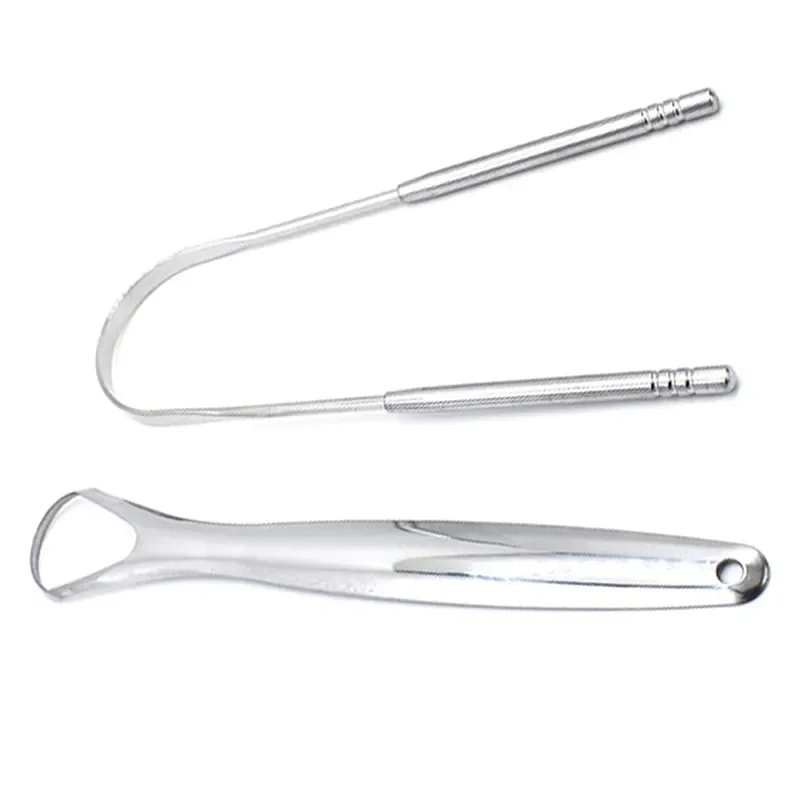 High Quality Stainless Steel Tongue Scraper Cleaner For Fresh Breath And Oral Hygiene 1