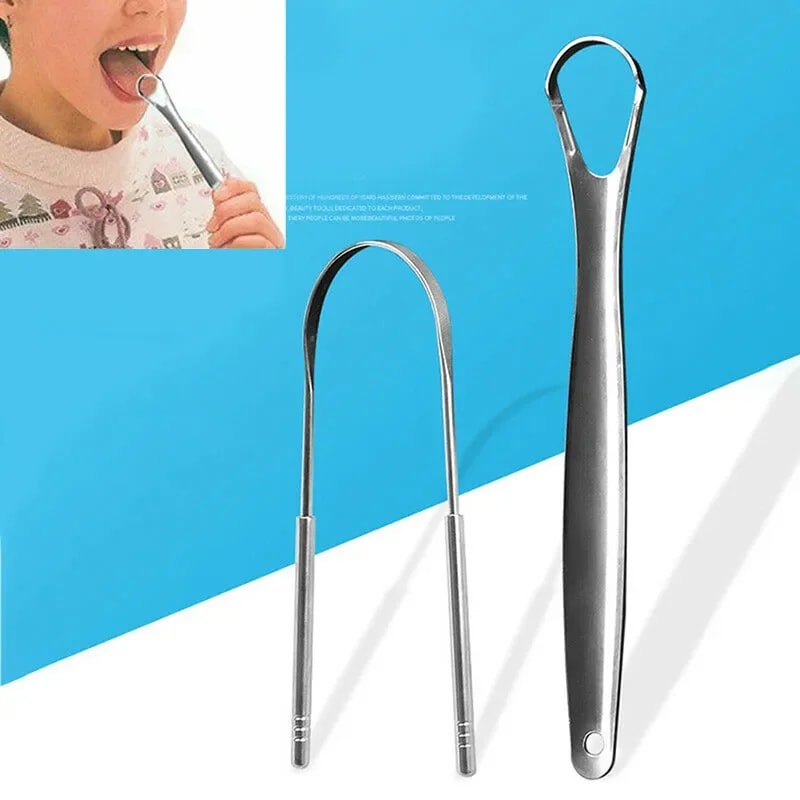 High Quality Stainless Steel Tongue Scraper Cleaner For Fresh Breath And Oral Hygiene 4