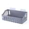 SolidColor HollowedOut Empty Storage Rack Plastic MultiFunctional Storage Basket For Bathroom Porou 6