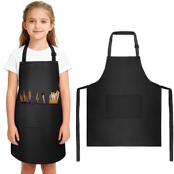 childrens apron for cooking, baking, painting, and training durable kids apron for home cleaning tools